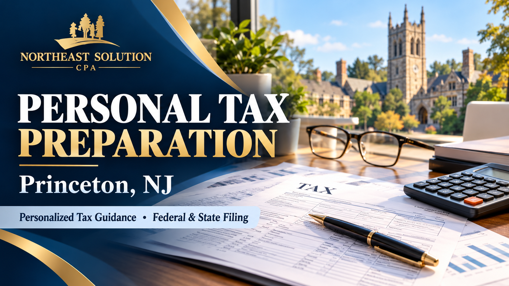 Personal Tax Preparation Services in Princeton NJ US